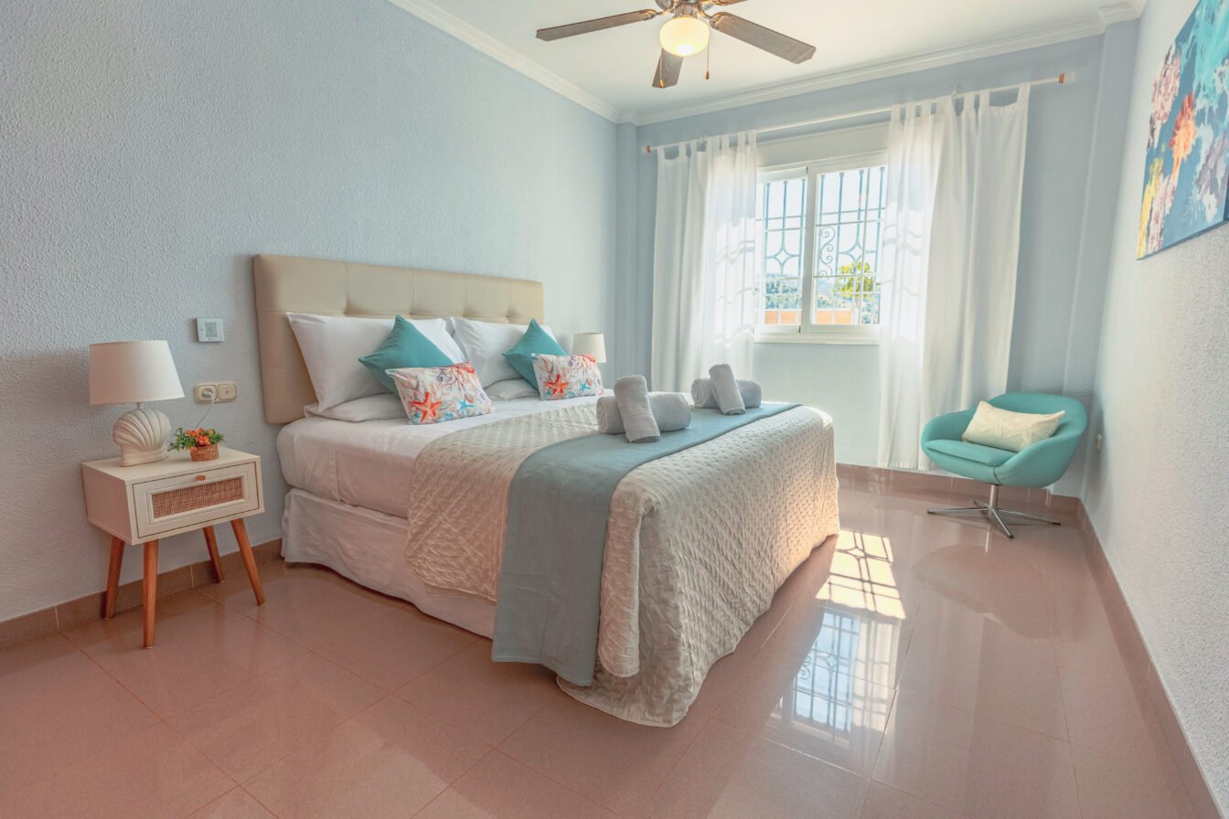 Bedroom accommodation villa