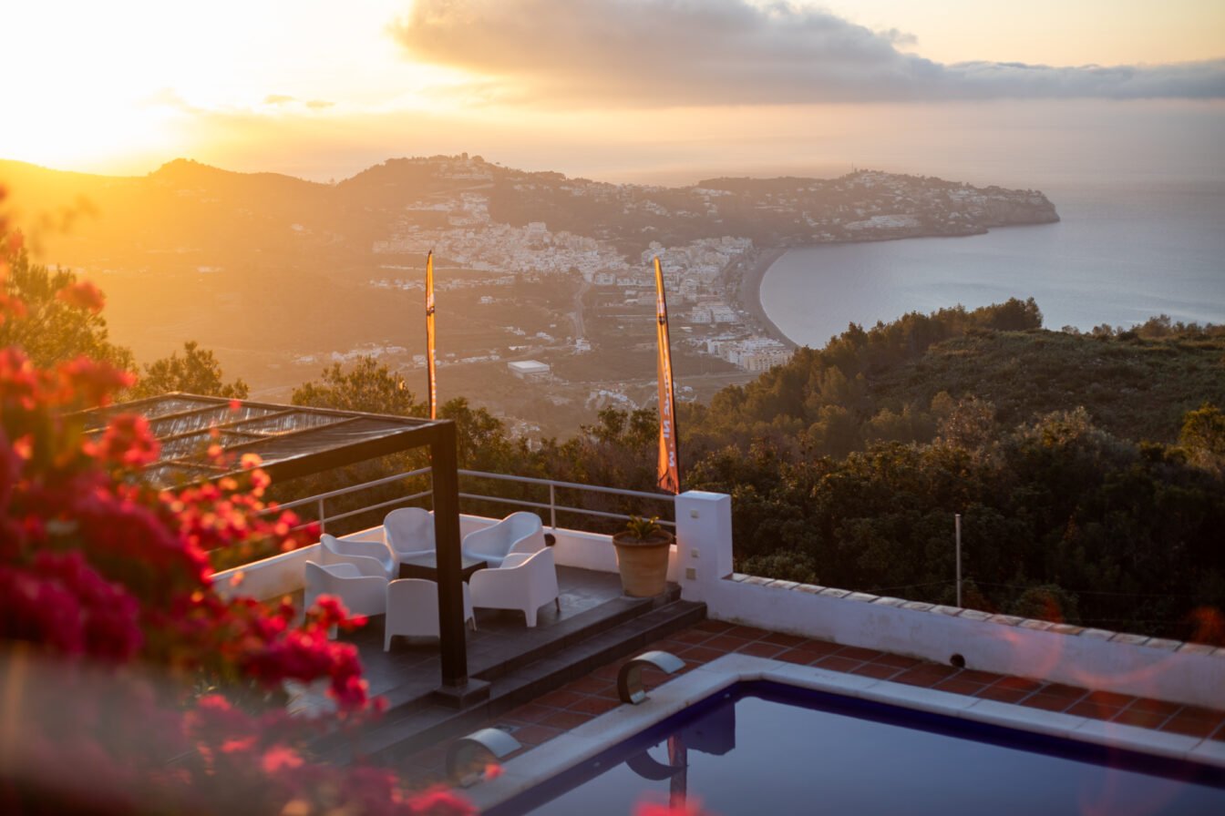 Villa views of La Herradura, Spain