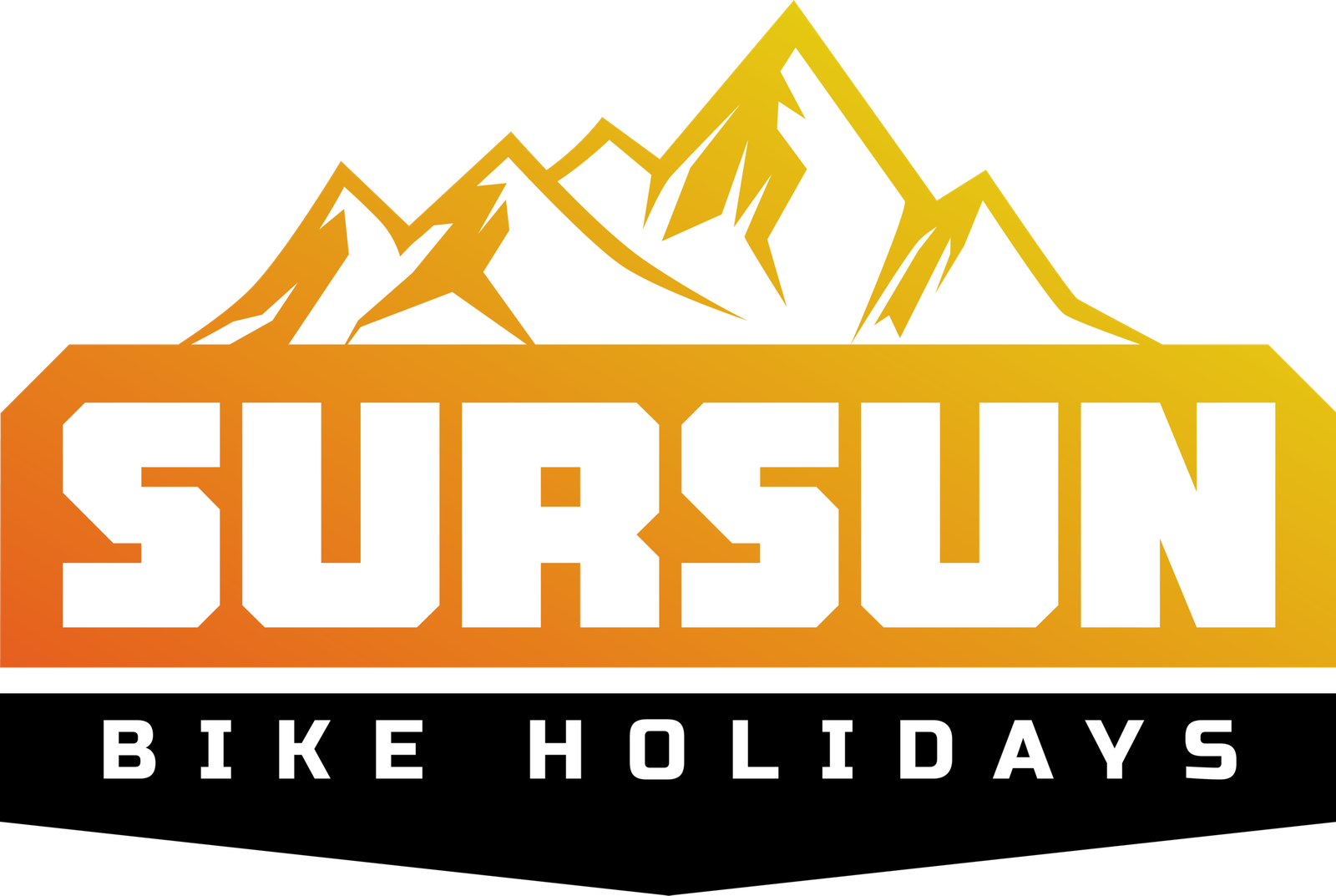 Logotipo Sursun Bike Holidays a color